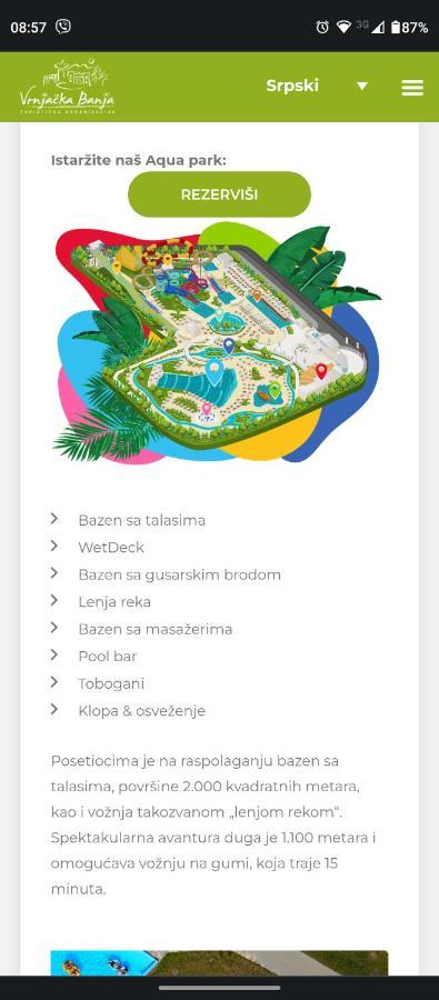 Apartman Raj Vrnjačka Banja Esterno foto